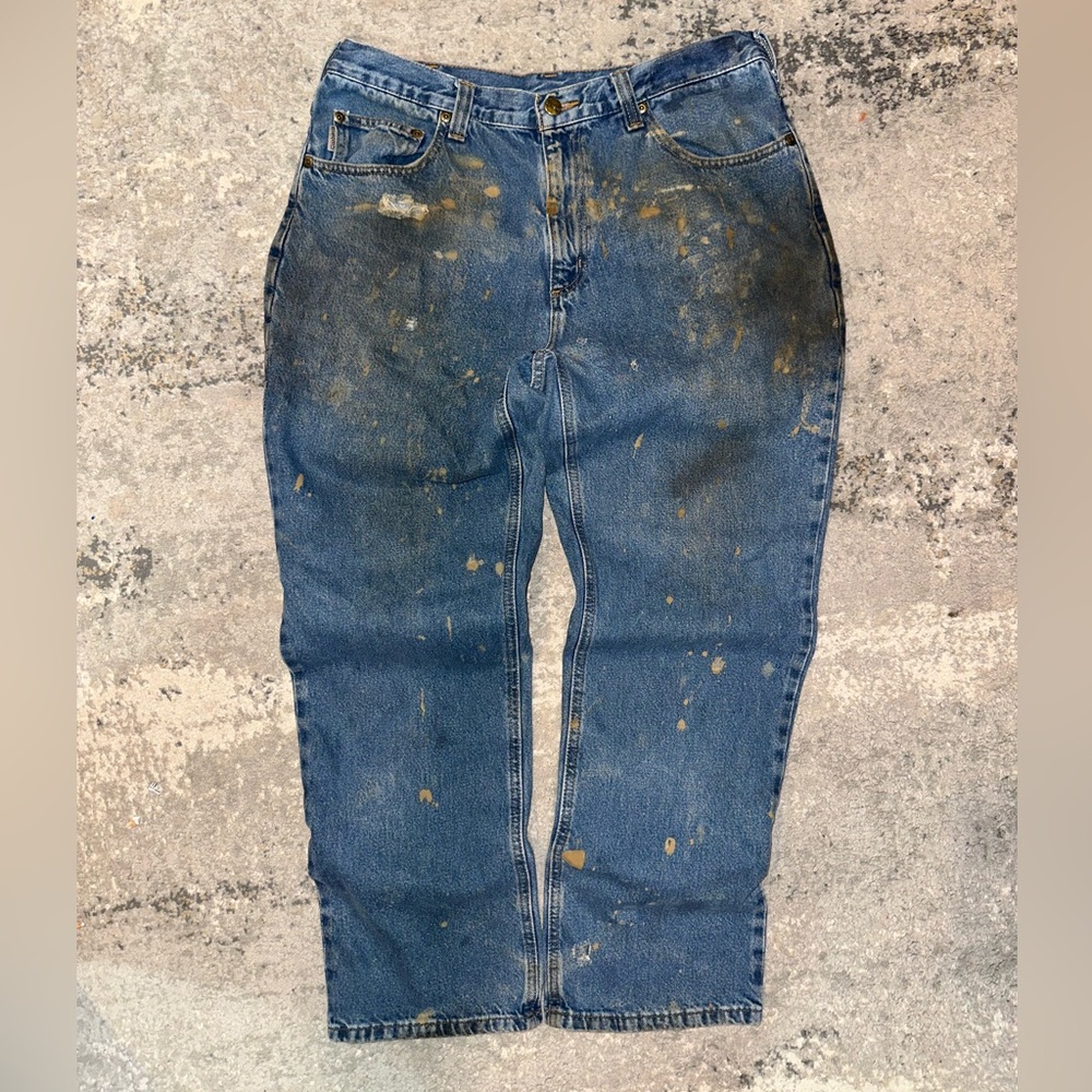 Carhartt Men's Blue Jeans